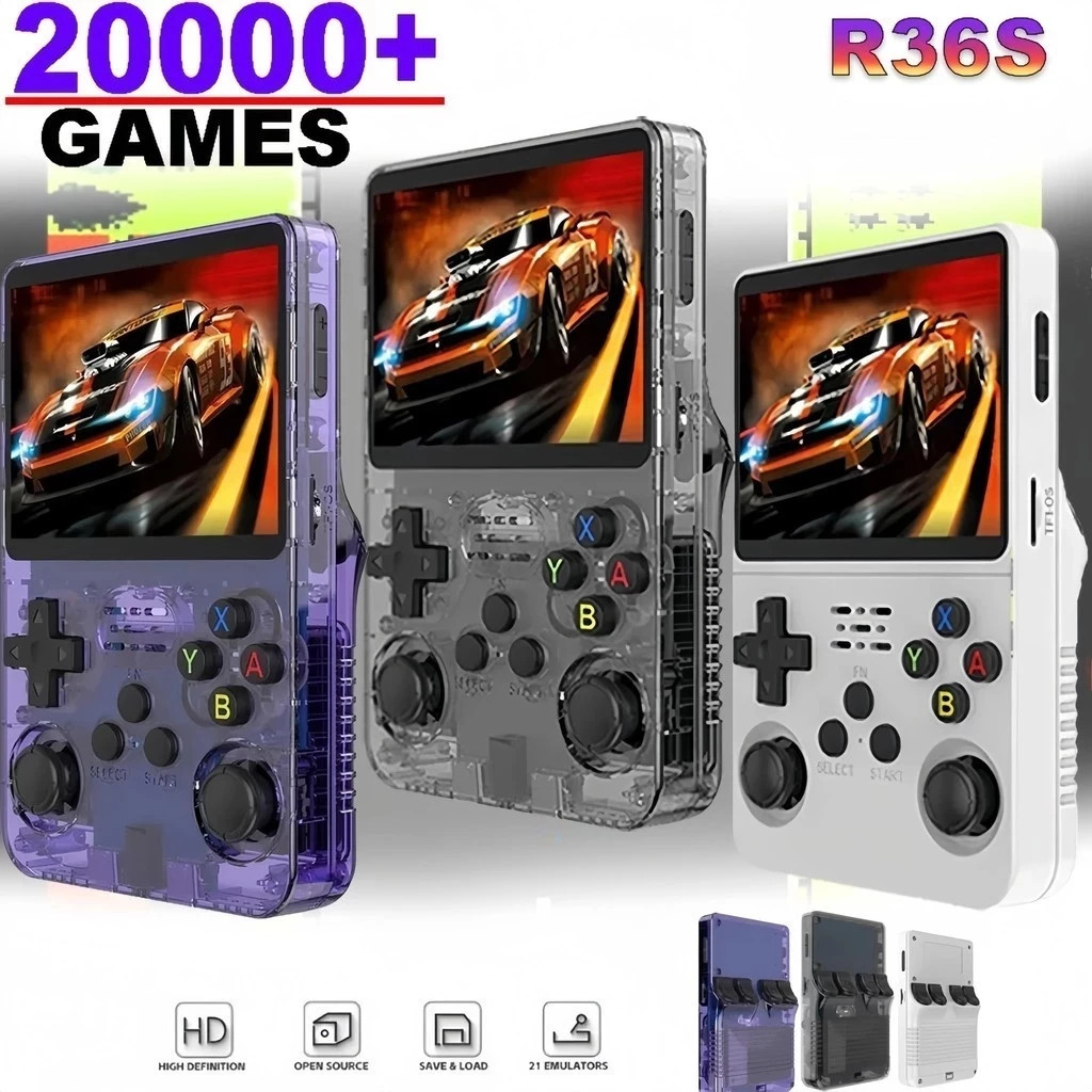 Retro Gaming Stick - Mini R36S Retro Handheld Video Game