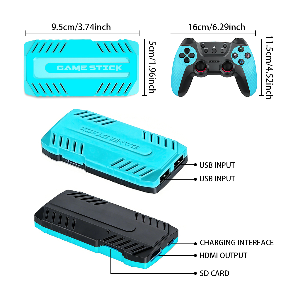 2026 New X10 Pro Retro Game St - Retro Gaming Stick recension och pris