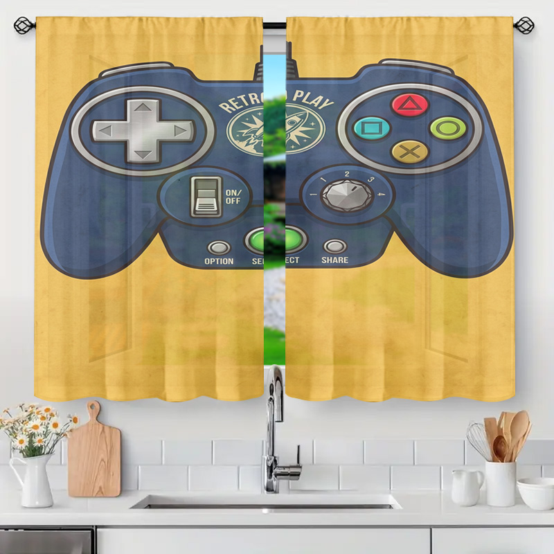 Gaming Controller Curtain Pane - Retro Gaming Cafe recension och pris