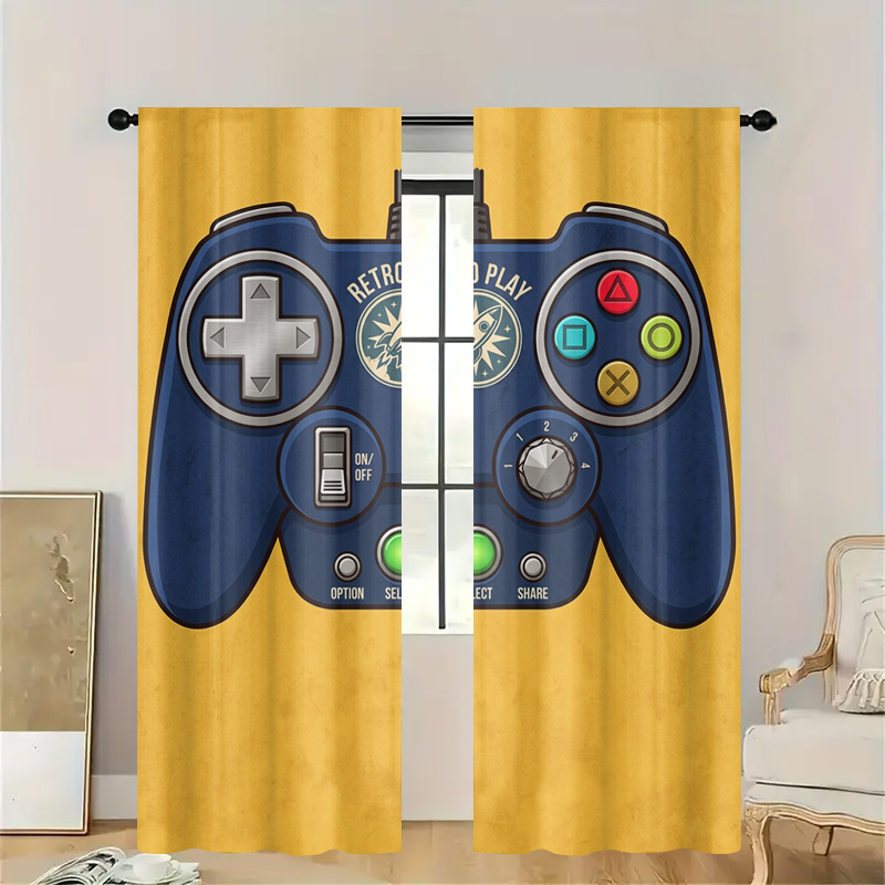 Gaming Controller Curtain Pane - Retro Gaming Cafe recension och pris