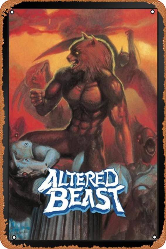 Metal Poster Retro Tin Sign Al - Retro Gaming Videos recension och pris