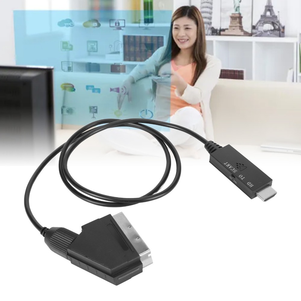 Support PAL NTSC HD Multimedia - Scart To Hdmi recension och pris