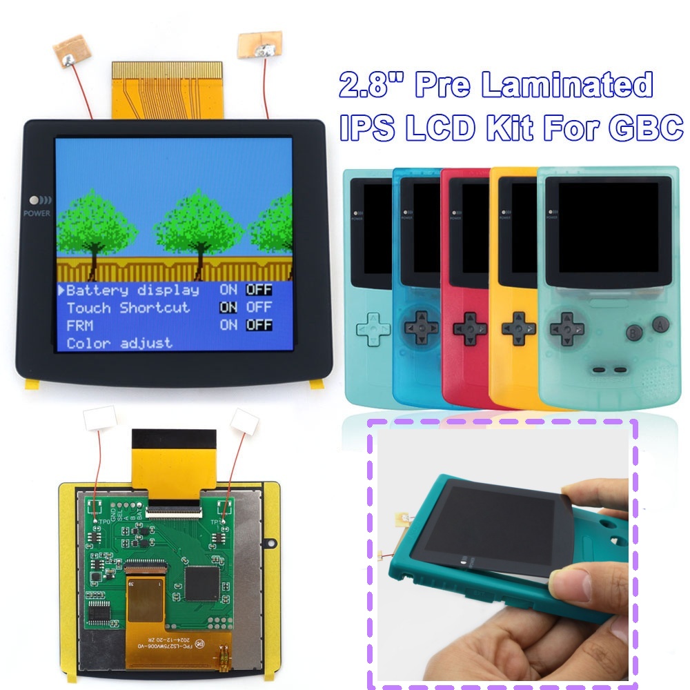 Rechargeable 2.8' IPS Screen L - Retro Gaming Images recension och pris