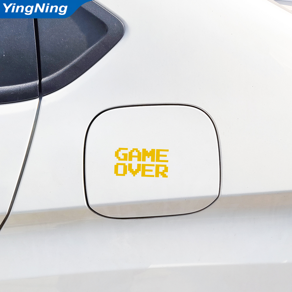 Reflective Game Over Car Decal - Gaming Retro Arcade recension och pris
