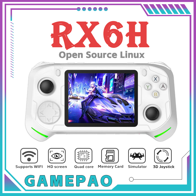 Open Source RX6H Retro Handhel - Retro Gaming Images recension och pris