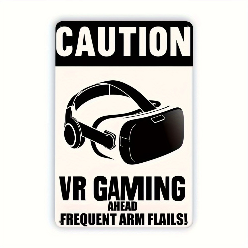 1PC Caution VR Gaming Metal Ti - Retro Gaming Vr recension och pris
