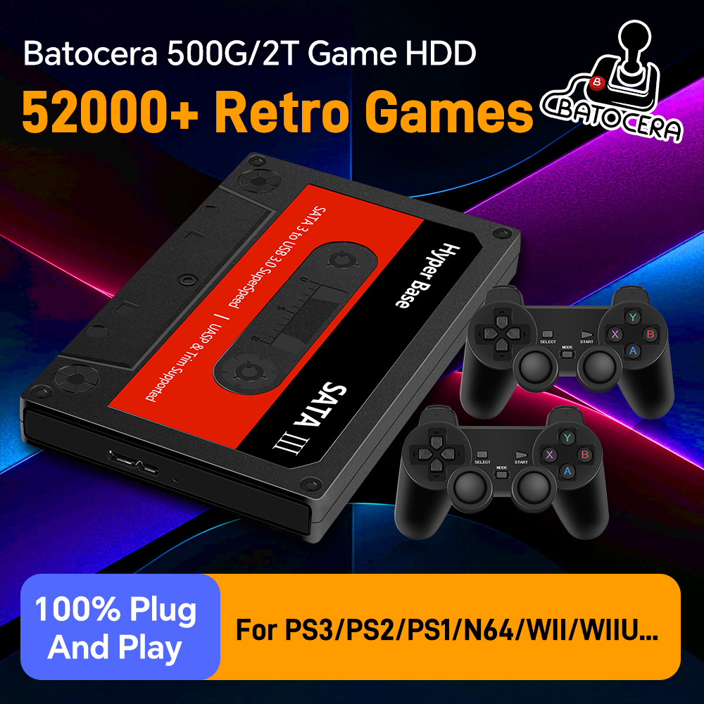 Batocera 500G Retro Game Hard  - Retro Gaming Batocera recension och pris