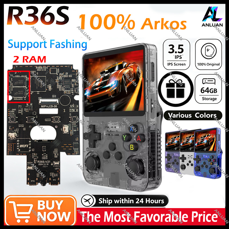 Genuine R36S Retro Handheld Ga - Retro Gaming Images recension och pris