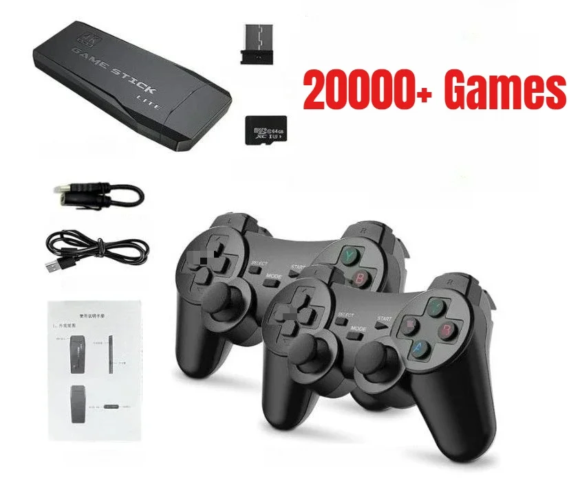 M8 Video Game Consoles 4K HD O - Retro Gaming Stick recension och pris