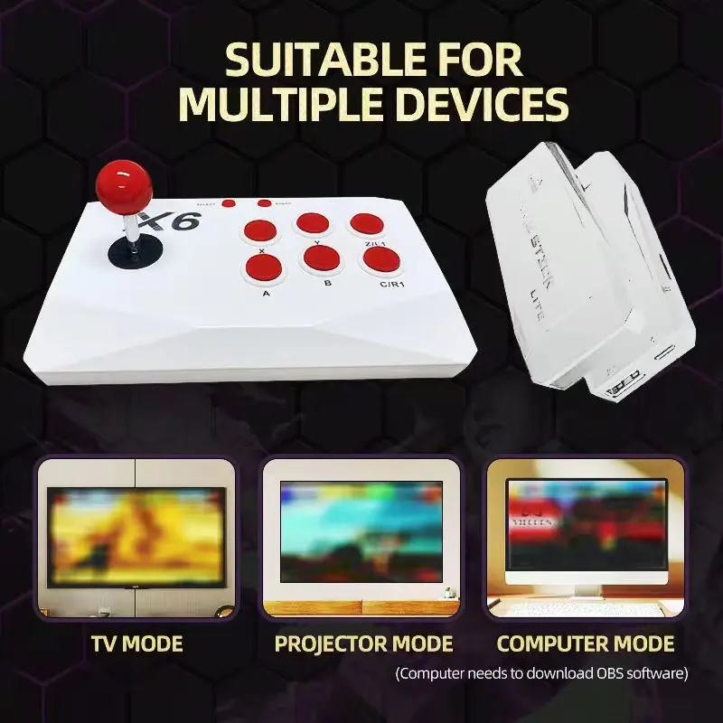 New X6 Video Game Console 4K H - Retro Gaming Stick recension och pris