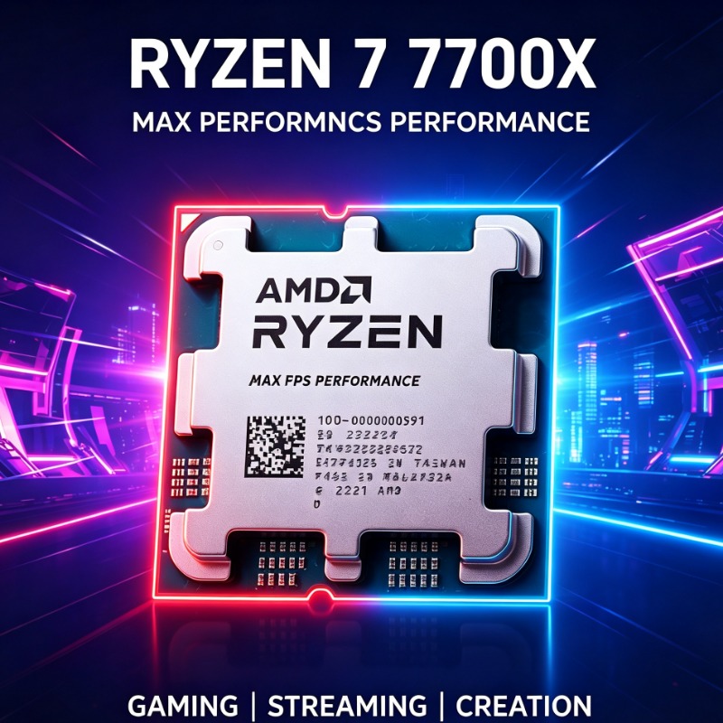 AMD Ryzen 7 7700X Multi‑Task C - Amd Cpu Ryzen 7 recension och pris