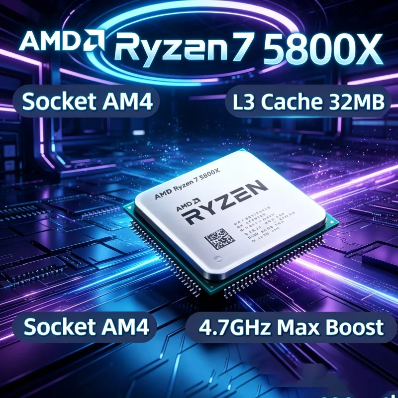 Old PC Upgrade AMD Ryzen 7 580 - Amd Cpu Ryzen 7 recension och pris