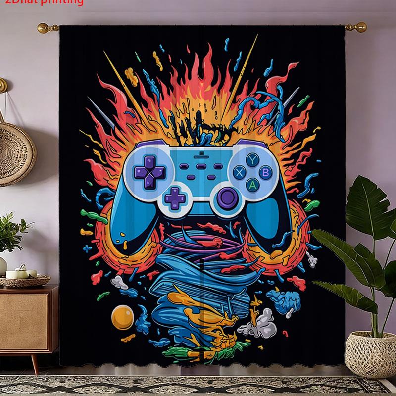 Retro Gaming Controller Curtai - Retro Gaming Cafe recension och pris