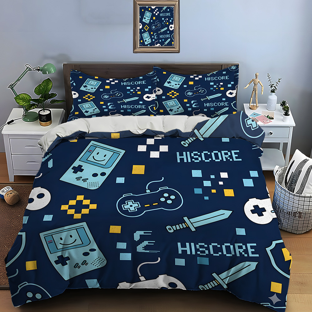 Retro gaming-themed pattern Be - Retro Gaming Theme recension och pris