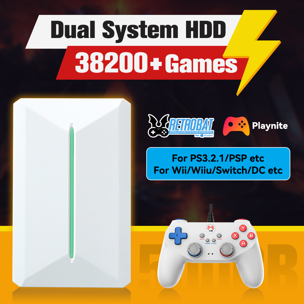 Retrobat＆Playnite System HDD R - Retro Gaming Theme recension och pris