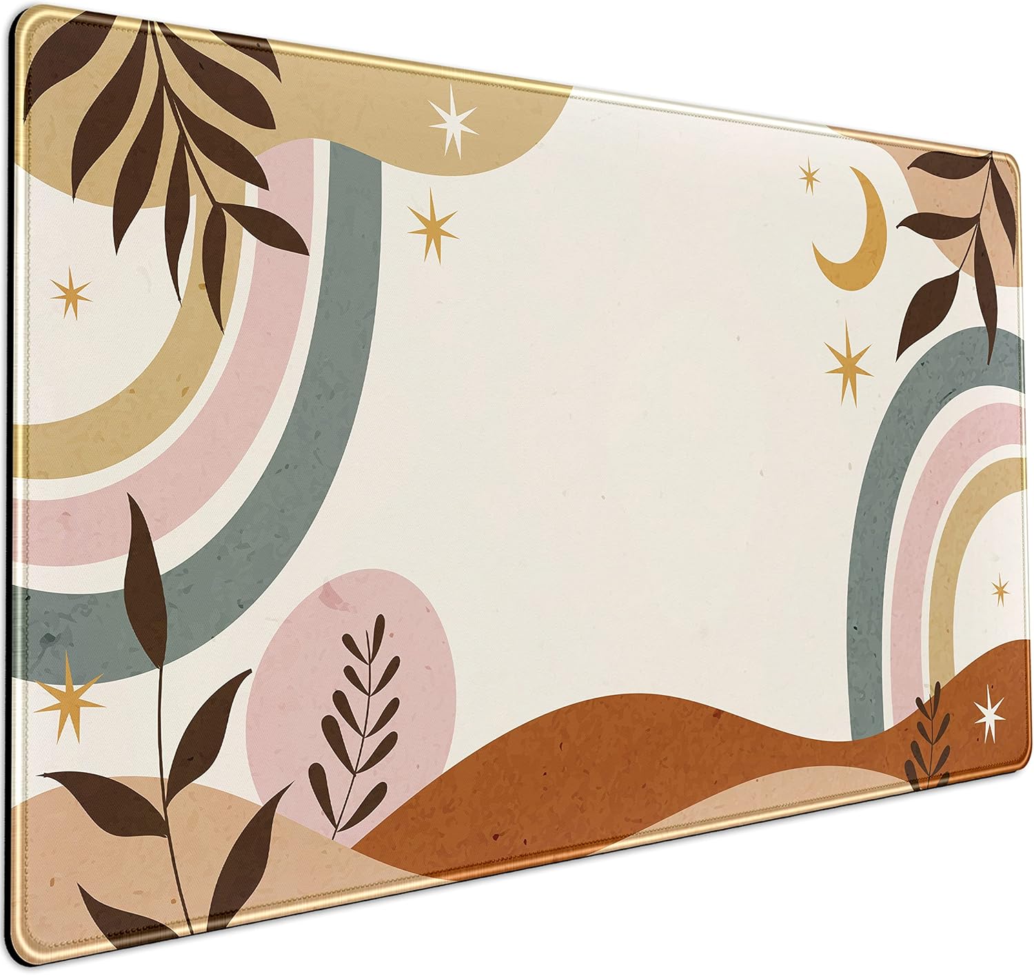 Abstract Retro Boho Desk Mat – - Retro Gaming Theme recension och pris