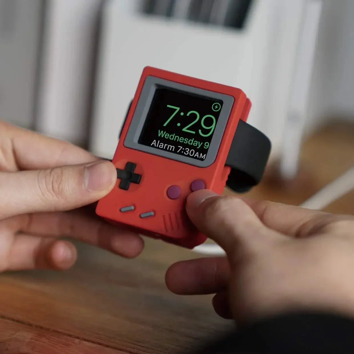 Silicone Holder for IWatch Cha - Retro Gaming Videos recension och pris