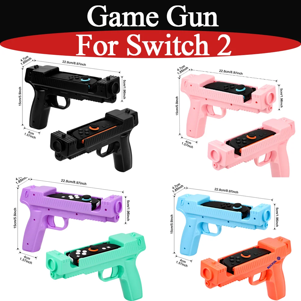 New 1Pair For Switch2 Wear-Res - Retro Gaming Gun recension och pris