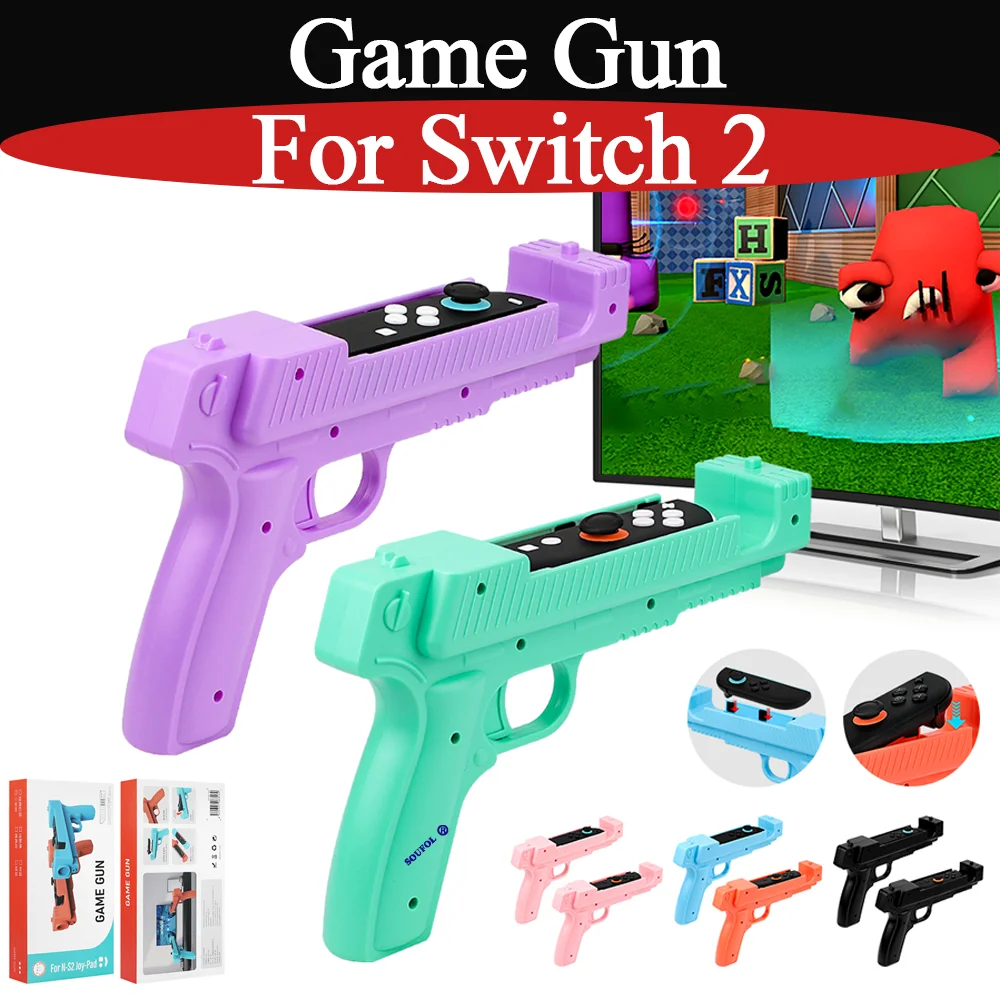 New 1Pair For Switch2 Wear-Res - Retro Gaming Gun recension och pris