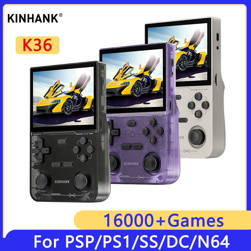 KINHANK K36 Retro Handheld Vid - Retro Gaming Images recension och pris