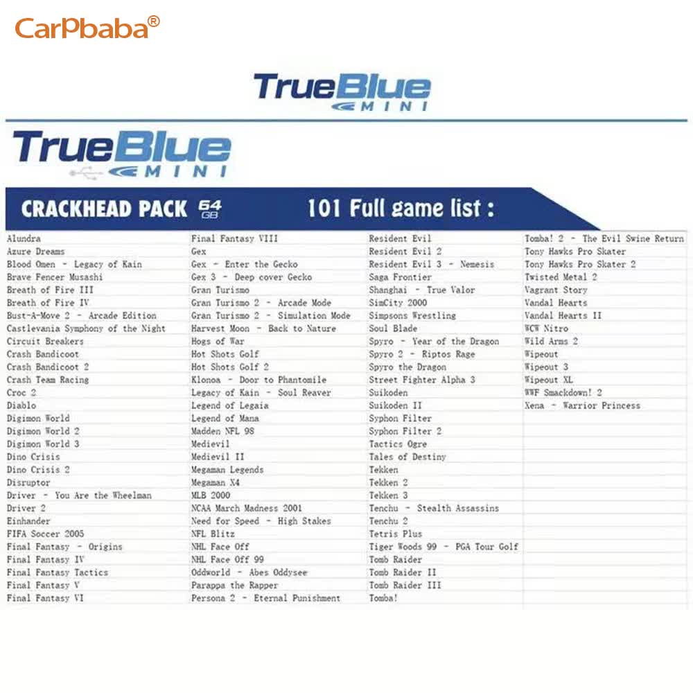 W3 For True Blue Mini CRACK PA - Retro Gaming Stick recension och pris
