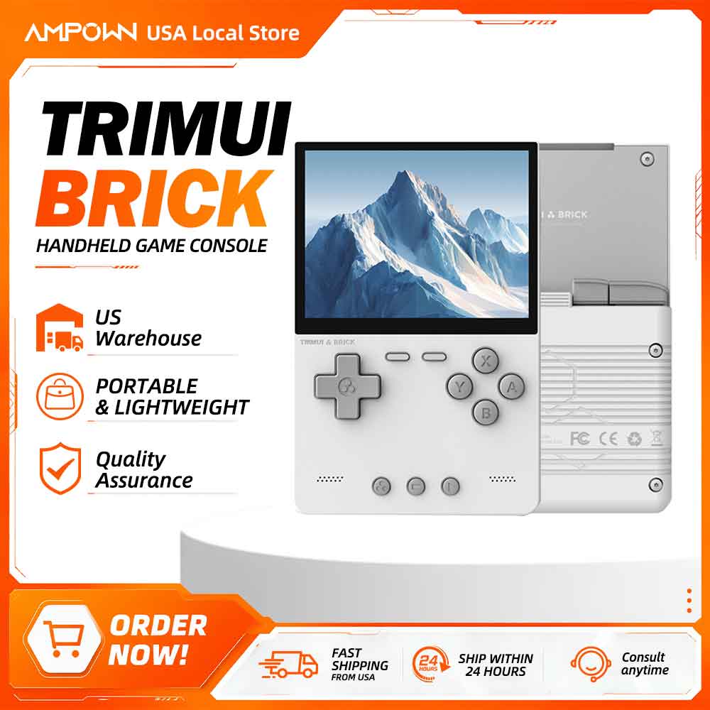 TRIMUI BRICK Handheld Game Con - Retro Gaming Images recension och pris