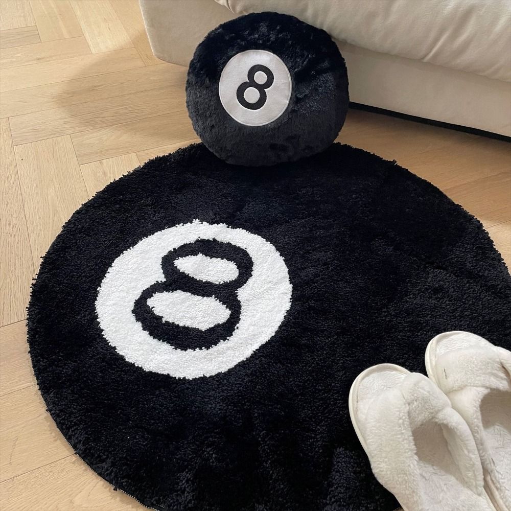 Creative 8 Ball Rug Indoor Hom - Retro Gaming Rug recension och pris