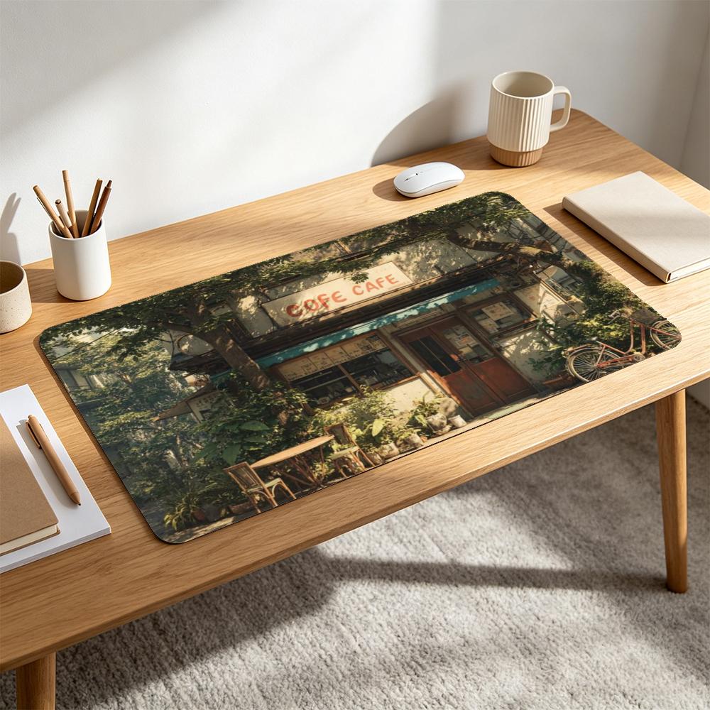Vintage Cozy Cafe Large Desk M - Retro Gaming Cafe recension och pris