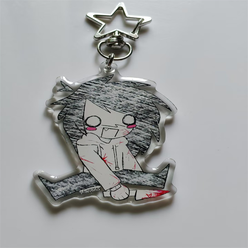 Jeff The Killer Keychain Creep - Retro Gaming Keychain recension och pris