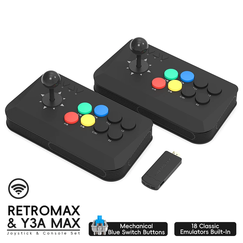 Wireless Y3A Max Arcade Stick  - Retro Gaming Stick recension och pris