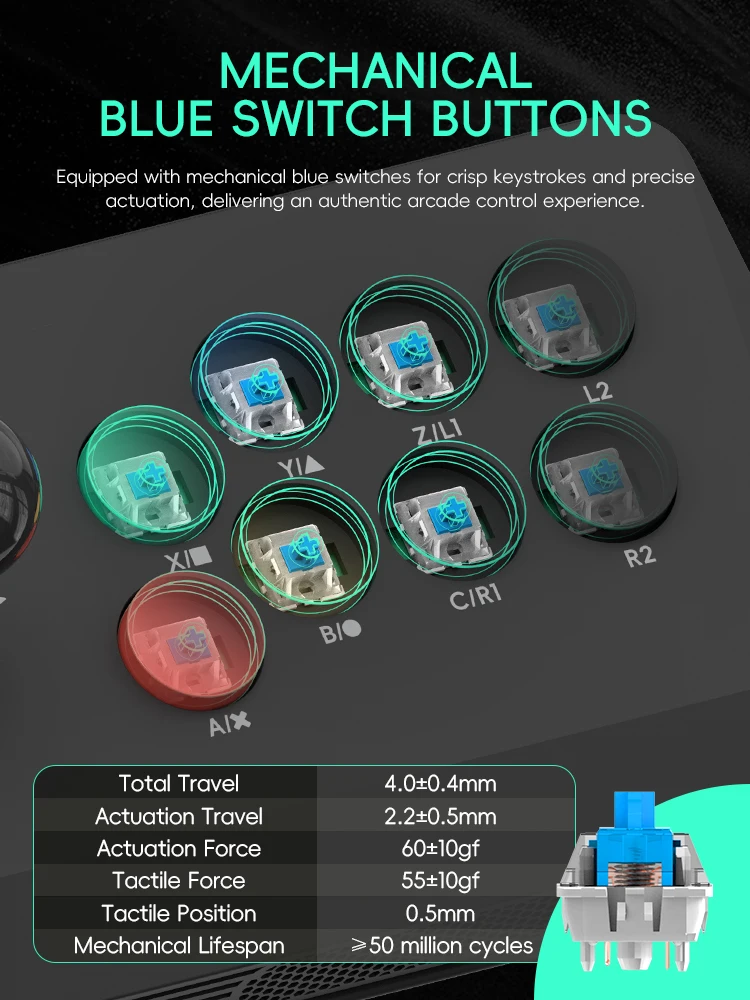 Wireless Y3A Max Arcade Stick  - Retro Gaming Stick recension och pris