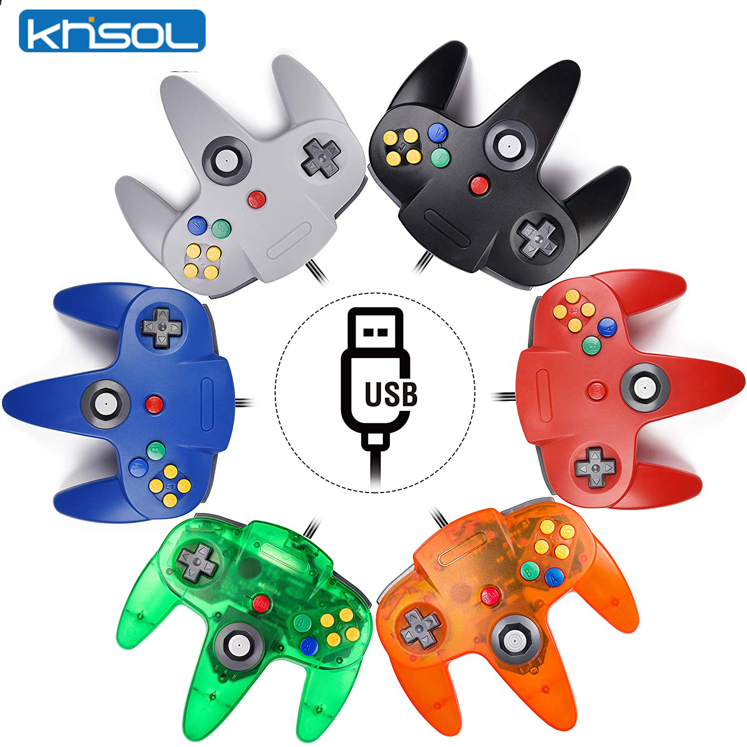 N64 Controller Classic USB Wir - Retro Gaming Theme recension och pris