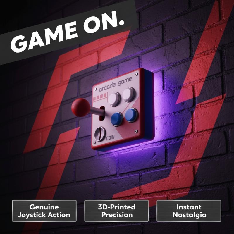 Retro Arcade Game Button Switc - Gaming Retro Arcade recension och pris