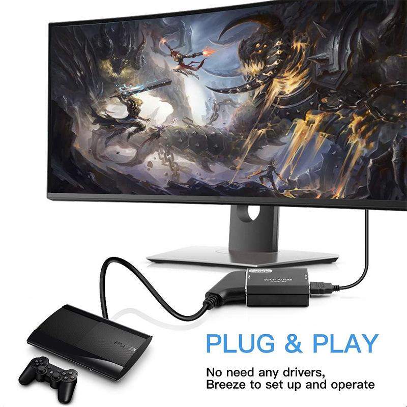 1080P Scart to HDMI Converter  - Scart To Hdmi recension och pris