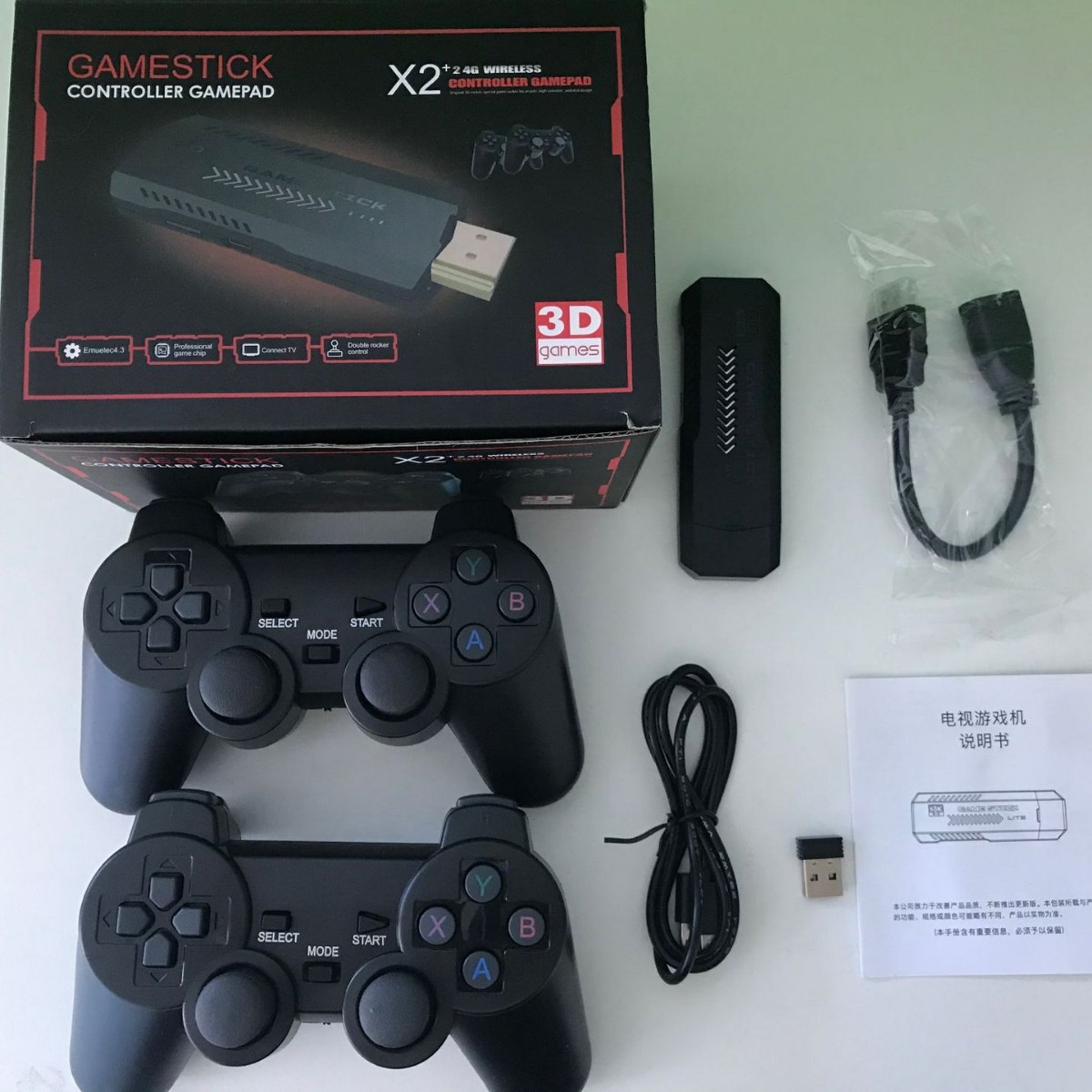 X2 Retro Video Game Console 2. - Retro Gaming Stick recension och pris