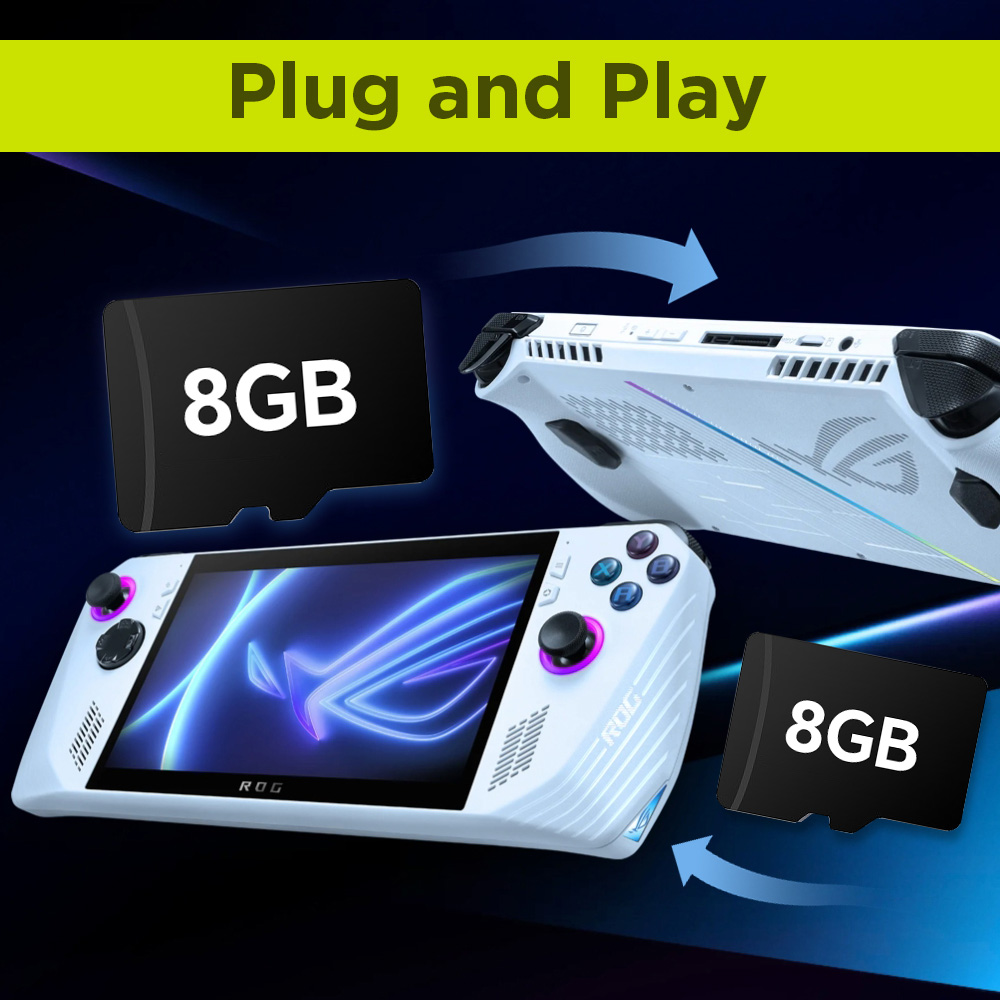 8GB Game TF Card with 3170 Ret - Retro Gaming Theme recension och pris
