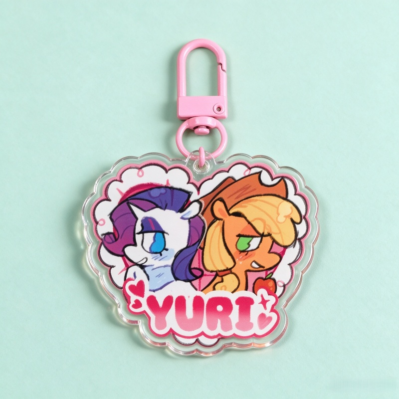 Yuri Time Acrylic Keychain Cut - Retro Gaming Keychain recension och pris